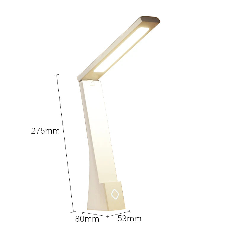 Lampe de bureau LED pliable rechargeable