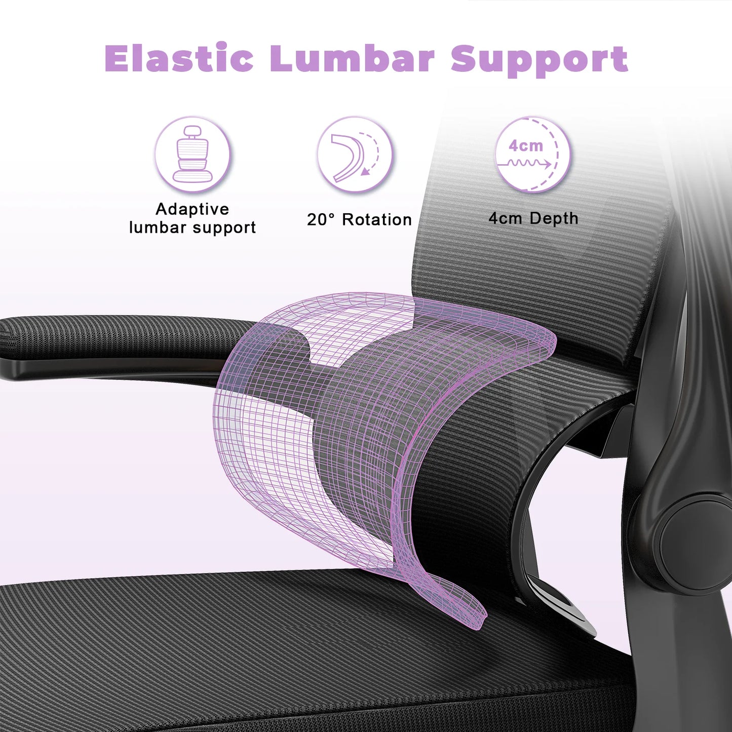 Chaise de Bureau Ergonomique Confort – Dossier Respirant