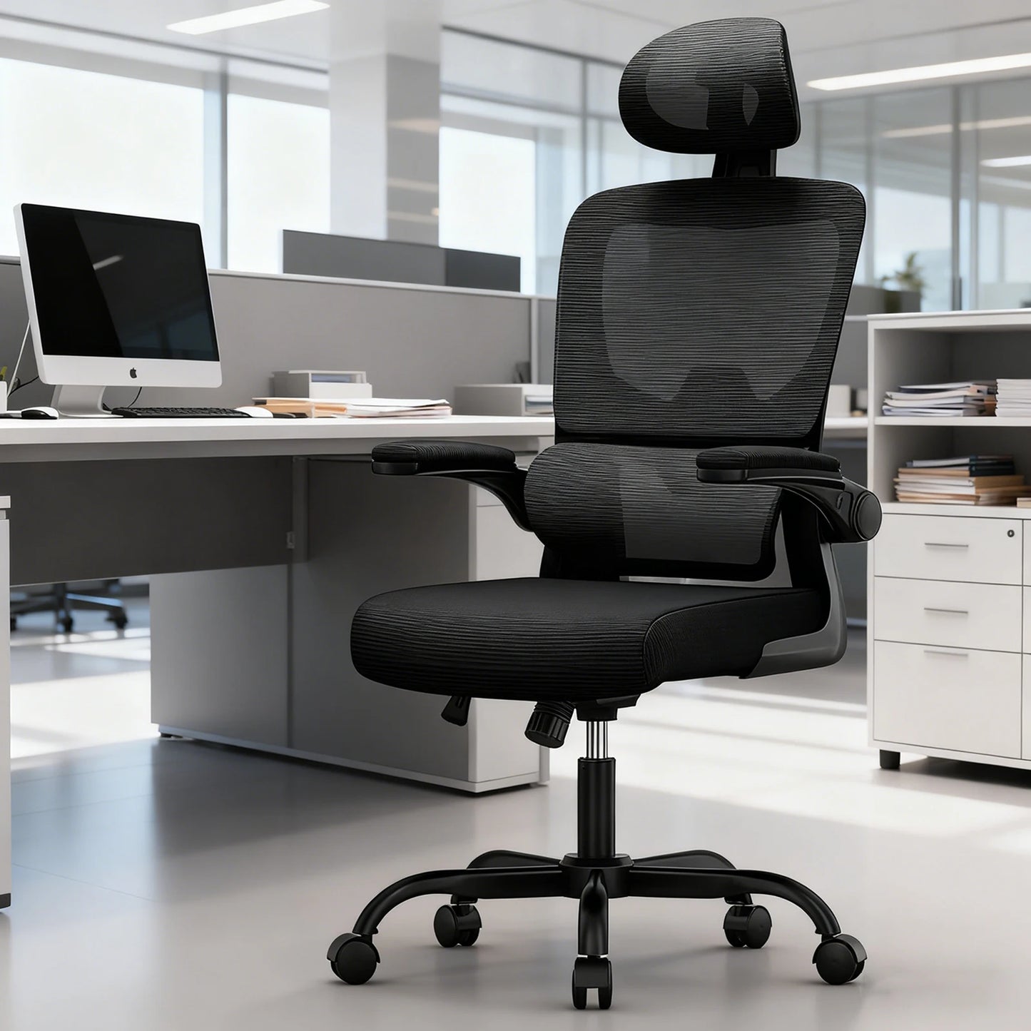 Chaise de Bureau Ergonomique Confort – Dossier Respirant
