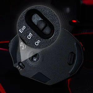 Souris gaming sans fil haute précision RGB