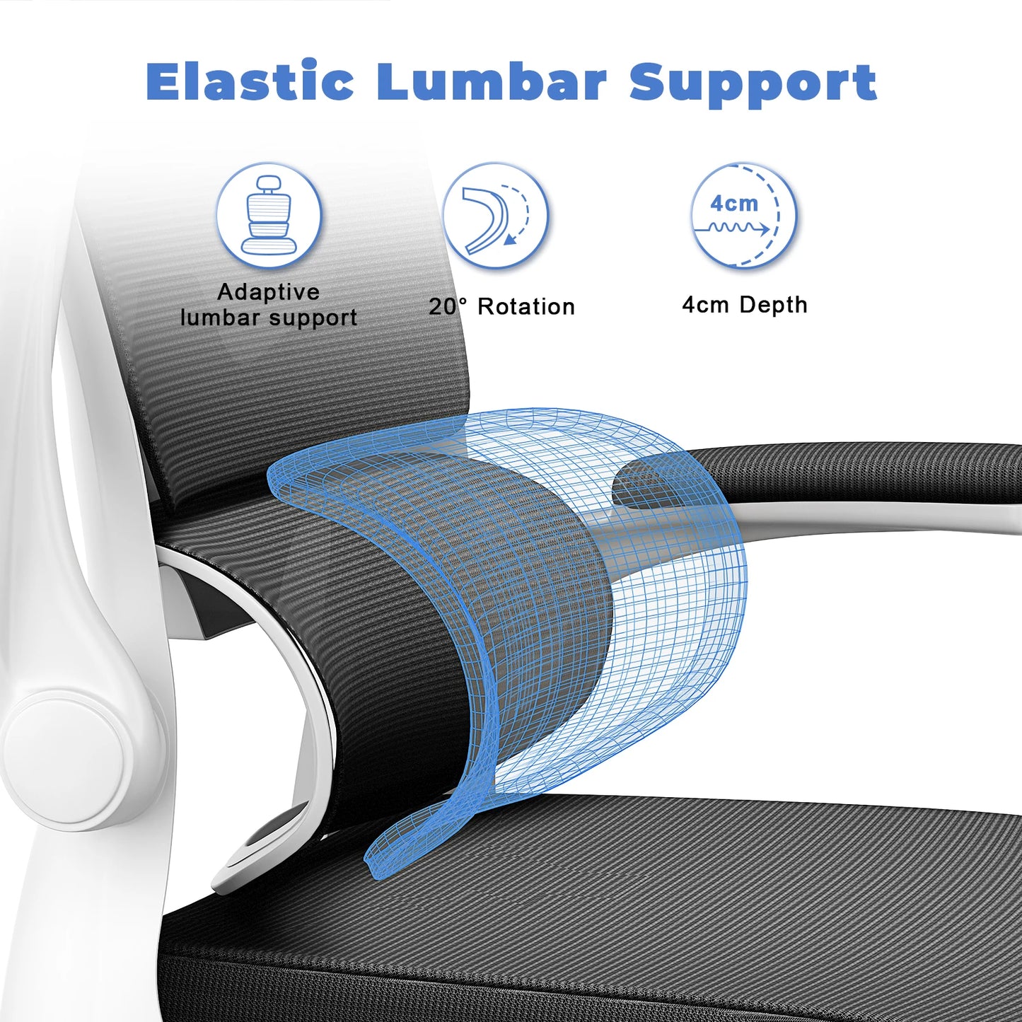 Chaise de Bureau Ergonomique Confort – Dossier Respirant