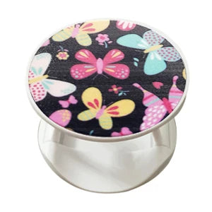 Support de téléphone extensible décoratif – Motifs modernes et colorés