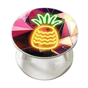 Support de téléphone extensible décoratif – Motifs modernes et colorés