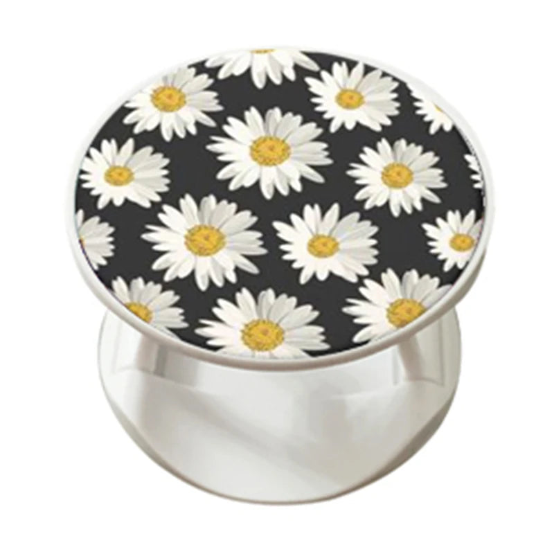 Support de téléphone extensible décoratif – Motifs modernes et colorés