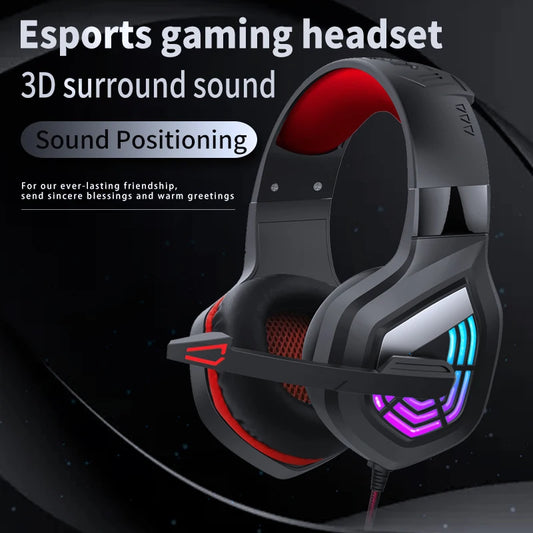 Casque Gaming Filaire G7 avec Microphone et Son Surround