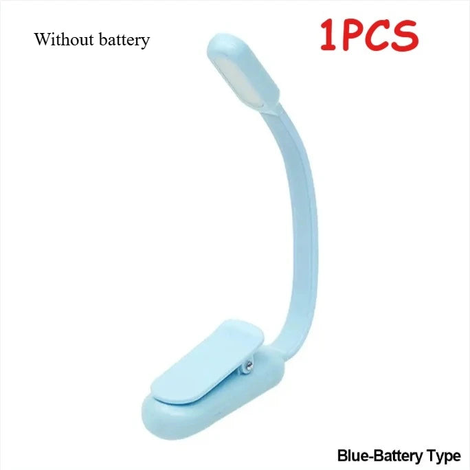 Lampe de lecture LED rechargeable à pince