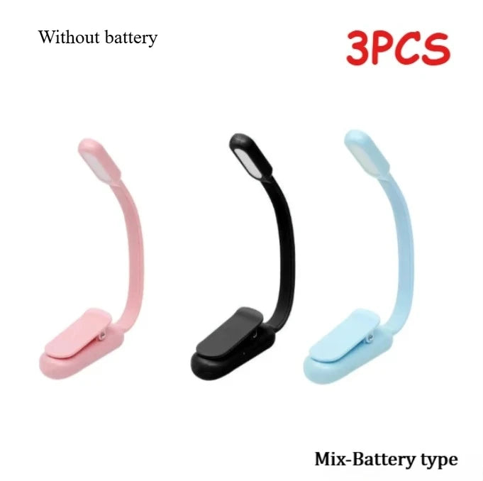 Lampe de lecture LED rechargeable à pince