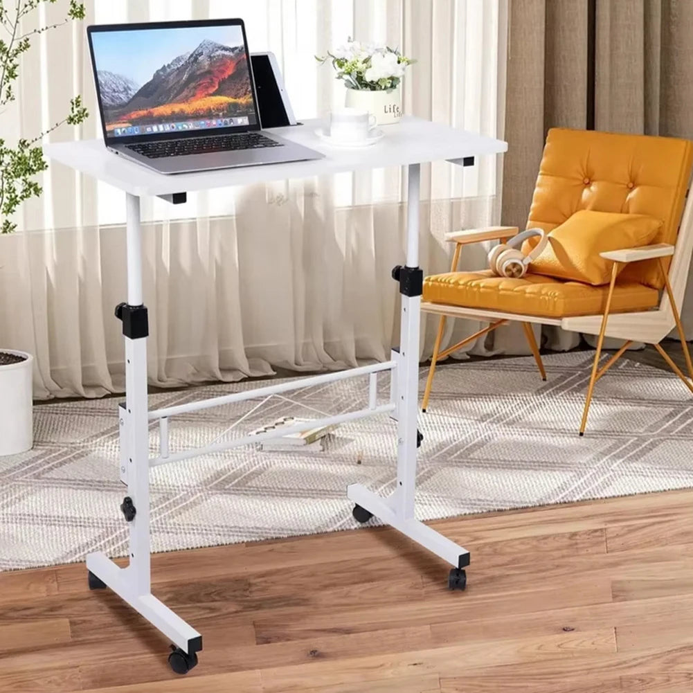 Bureau Assis-Debout Mobile – Hauteur réglable avec roulettes