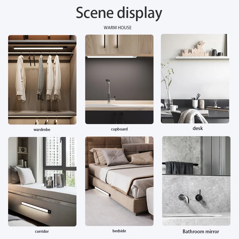 Veilleuse LED à détecteur de mouvement – Sans fil