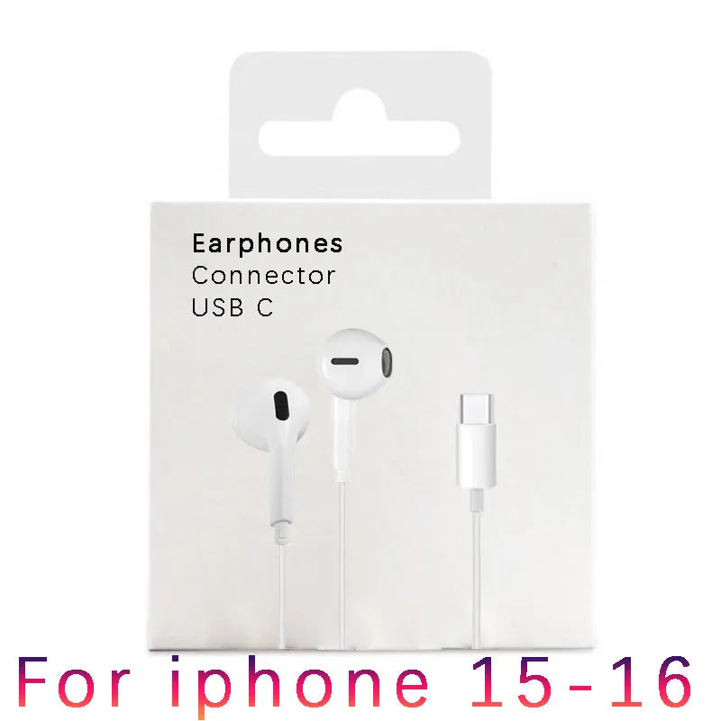 Écouteurs filaires USB-C avec micro intégré