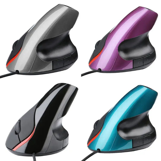 Souris ergonomique verticale filaire – USB – Précise et confortable