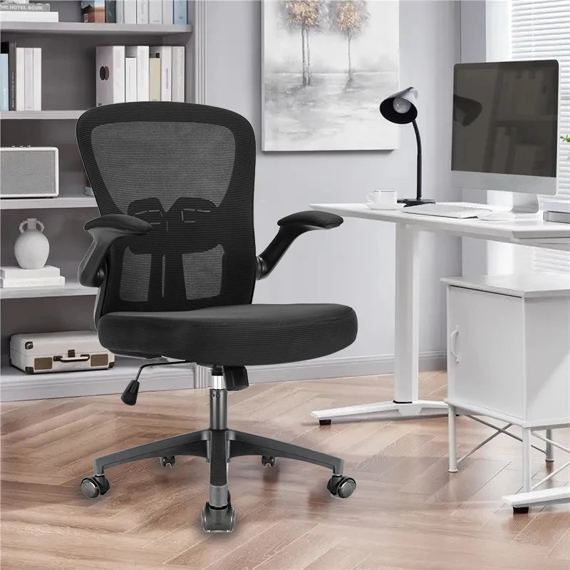 Chaise de Bureau Ergonomique Maille – Accoudoirs Réglables