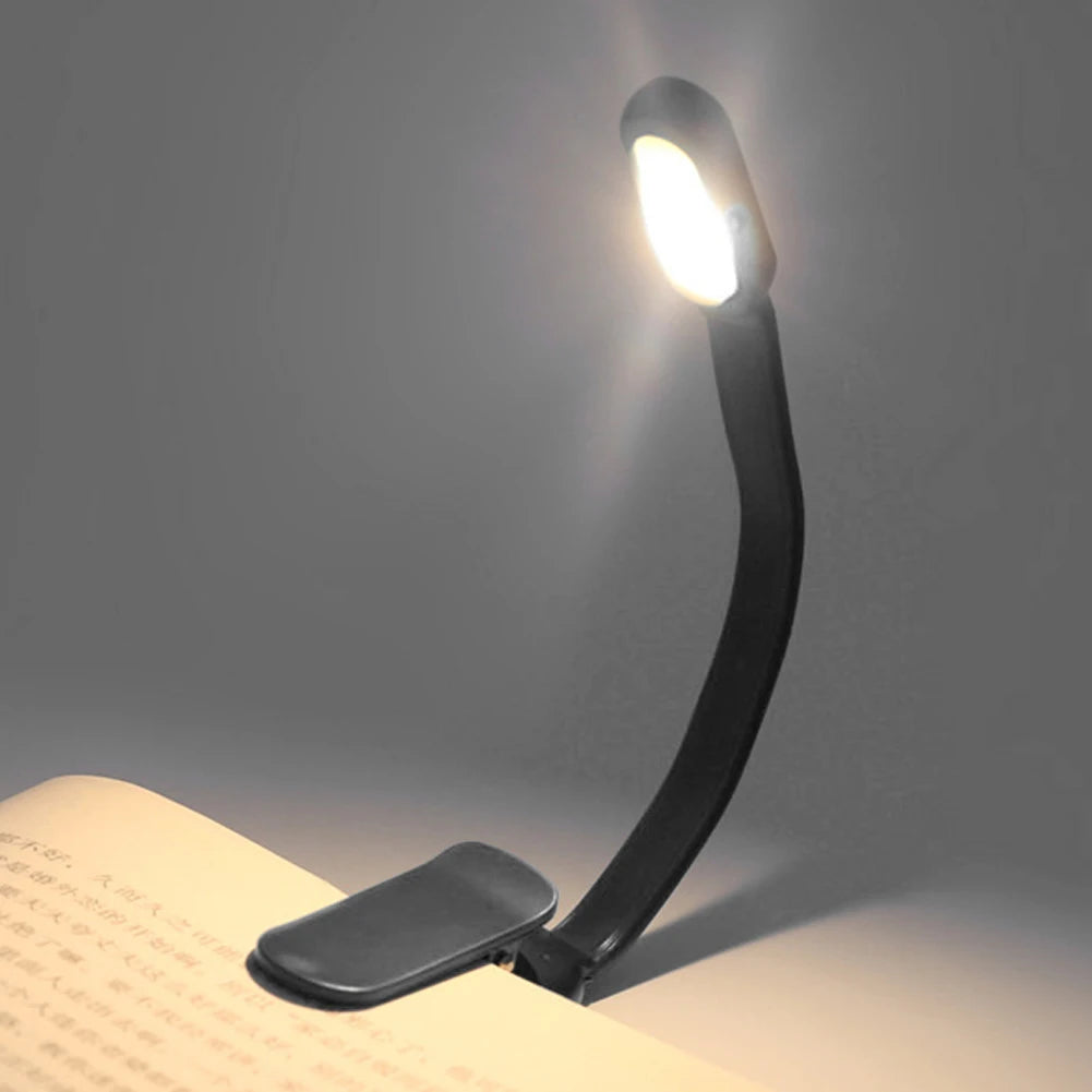 Lampe de lecture LED rechargeable à pince