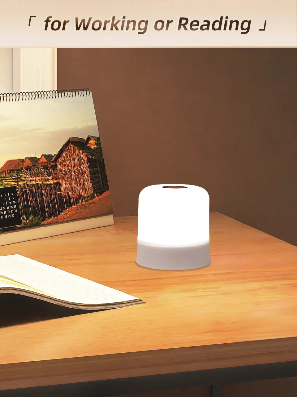 Veilleuse LED RGB tactile – Lampe d’ambiance rechargeable