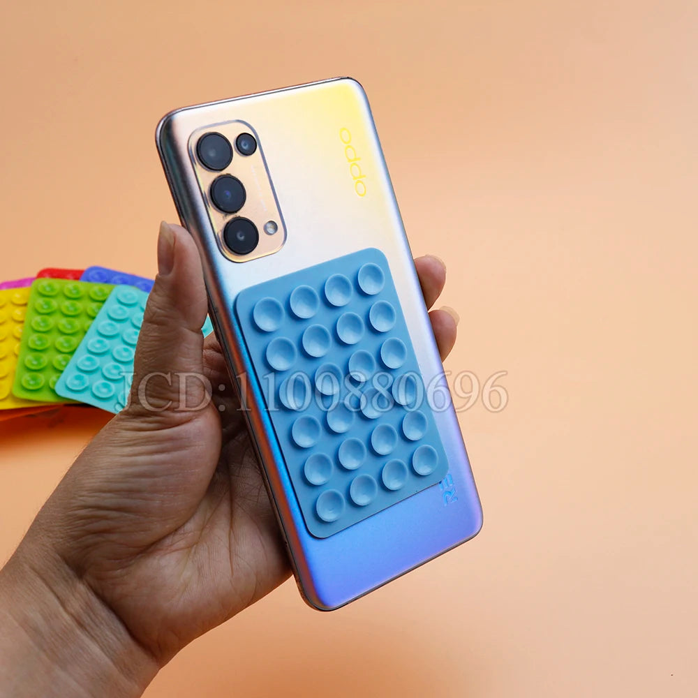 Support de téléphone adhésif en silicone antidérapant – Prise en main sécurisée