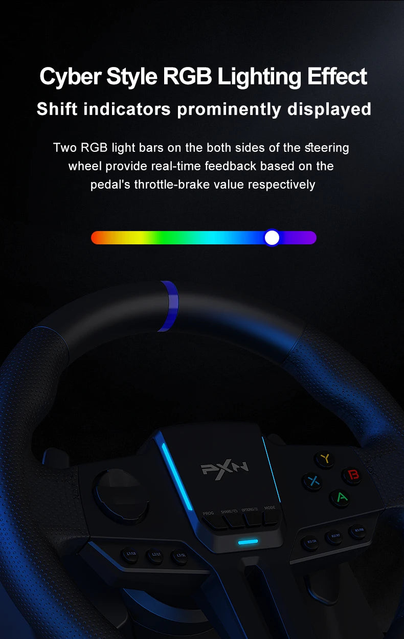 Volant Sim Racing PXN V900 Gen2 – PC & Consoles