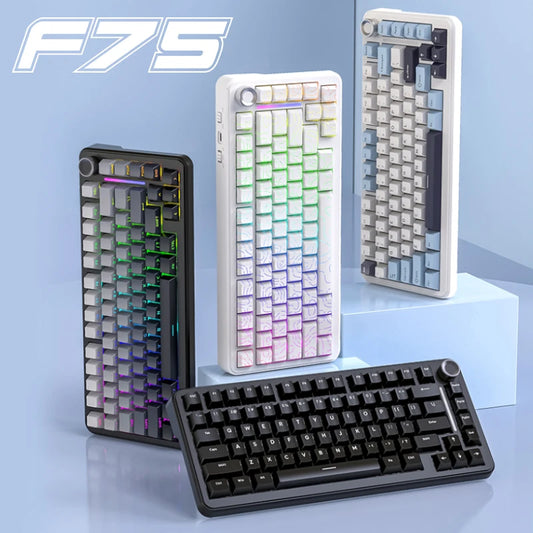 Clavier mécanique sans fil tri-mode – Compact 75 %