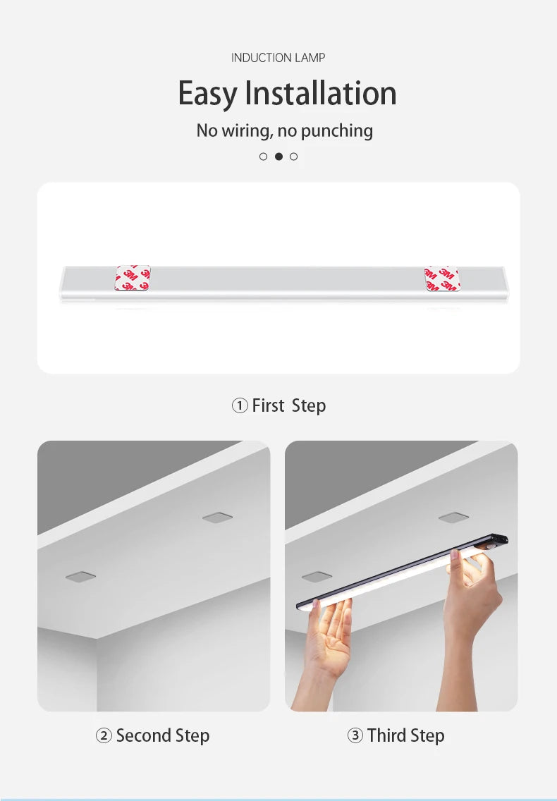 Veilleuse LED à détecteur de mouvement – Sans fil