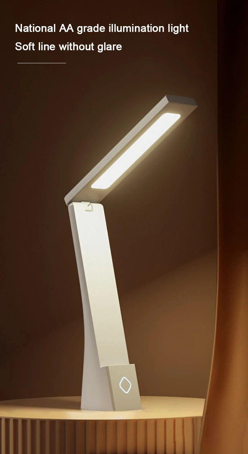 Lampe de bureau LED pliable rechargeable