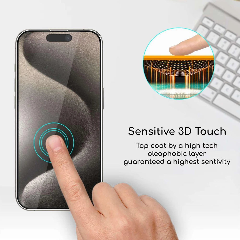 Verre trempé HD – Protection écran smartphone