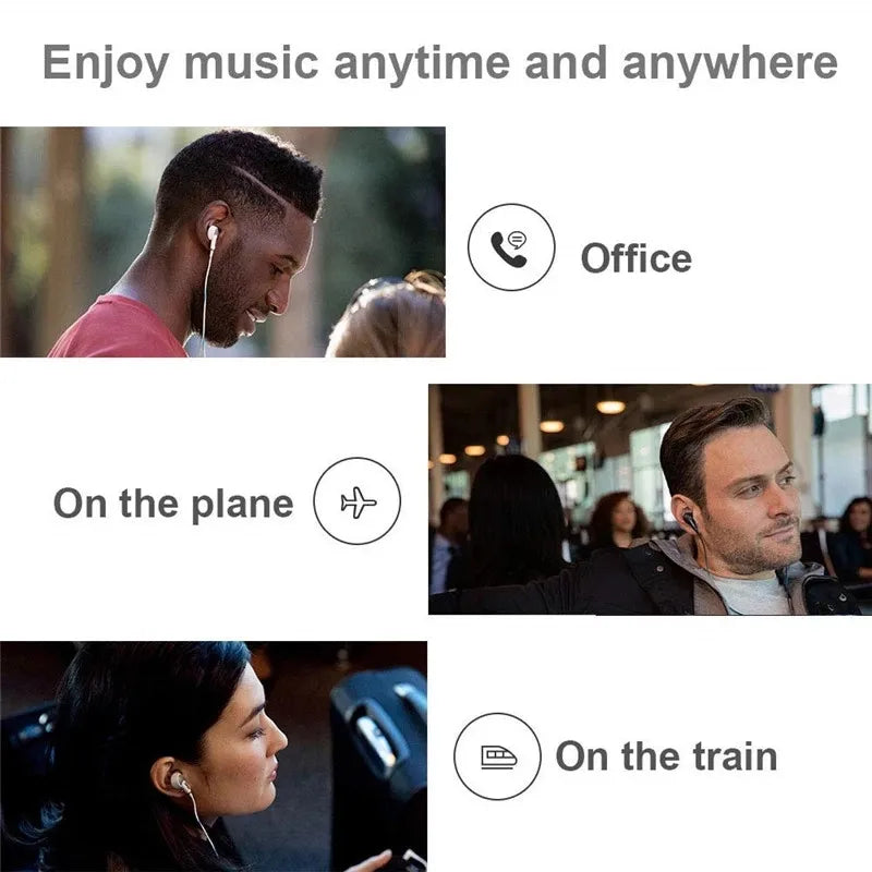 Écouteurs filaires USB-C avec micro intégré