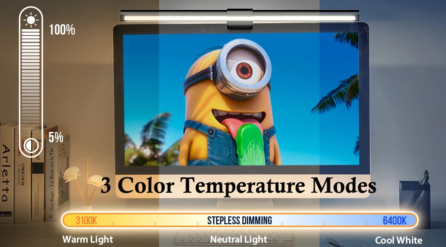 Barre lumineuse LED RGB pour écran