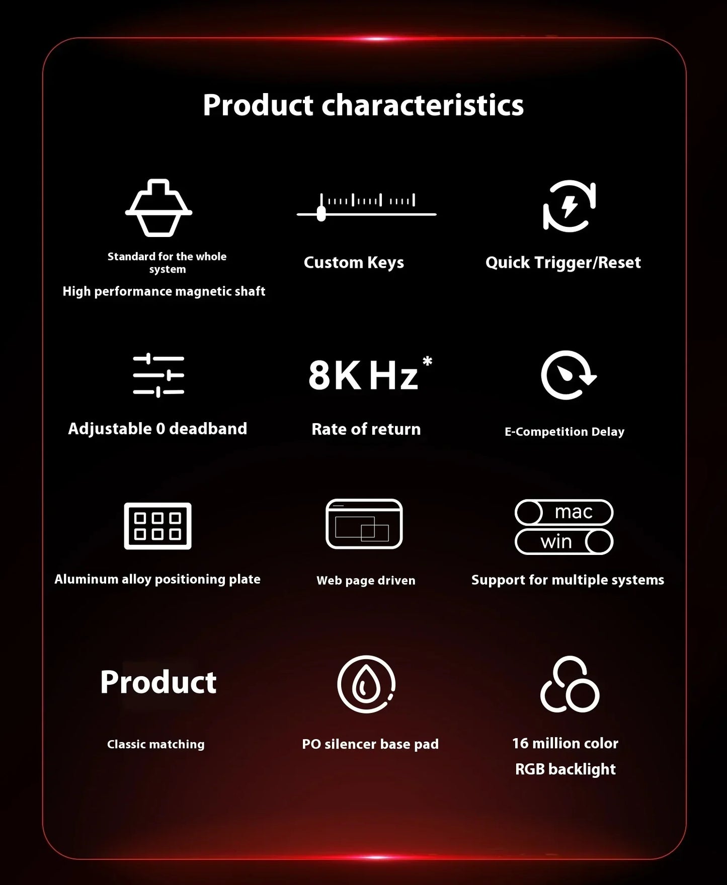 Clavier mécanique compact 60/68 touches – Réactif et précis