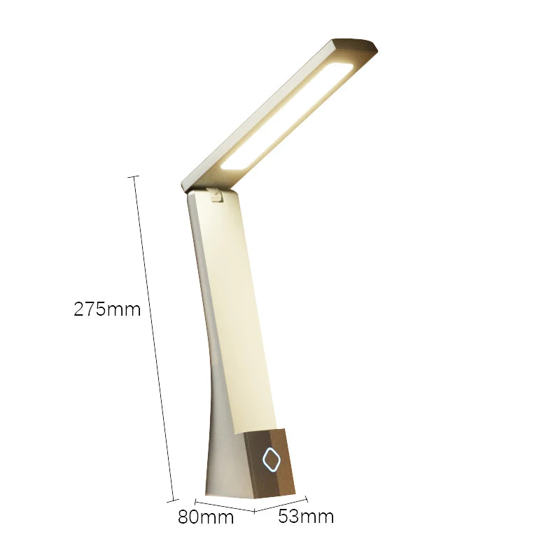 Lampe de bureau LED pliable rechargeable