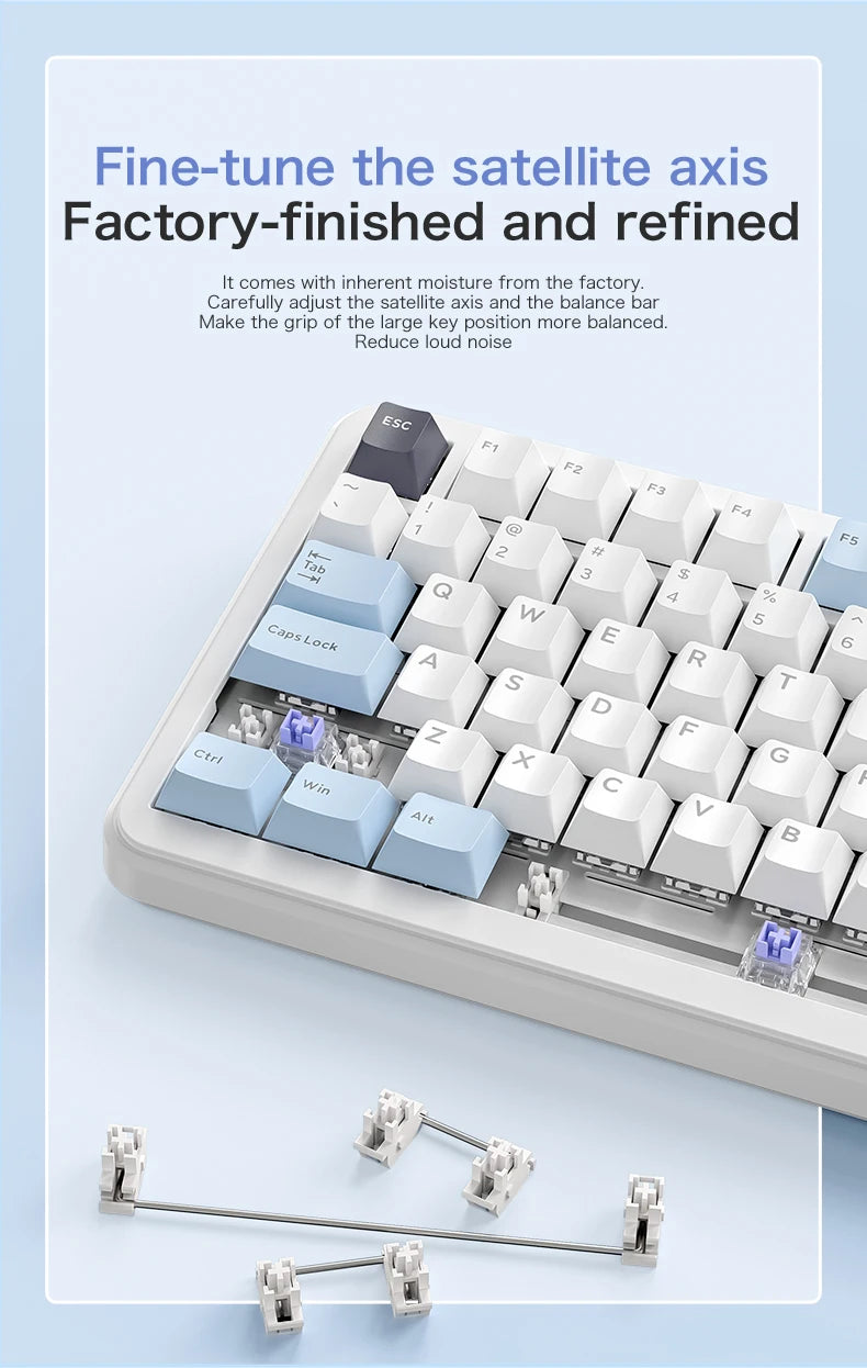 Clavier mécanique sans fil tri-mode – Compact 75 %