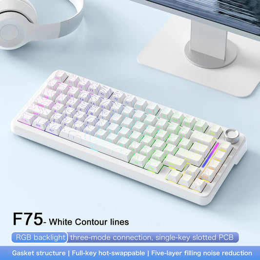 Clavier mécanique sans fil tri-mode – Compact 75 %