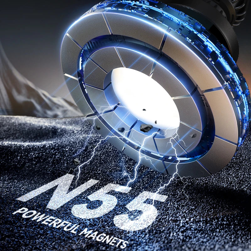 Support voiture magnétique avec charge sans fil 15W