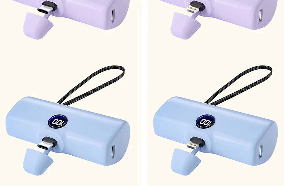 Batterie externe compacte 5000 mAh – charge rapide