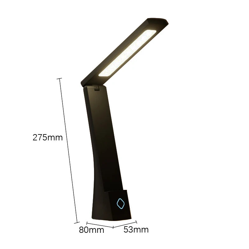 Lampe de bureau LED pliable rechargeable
