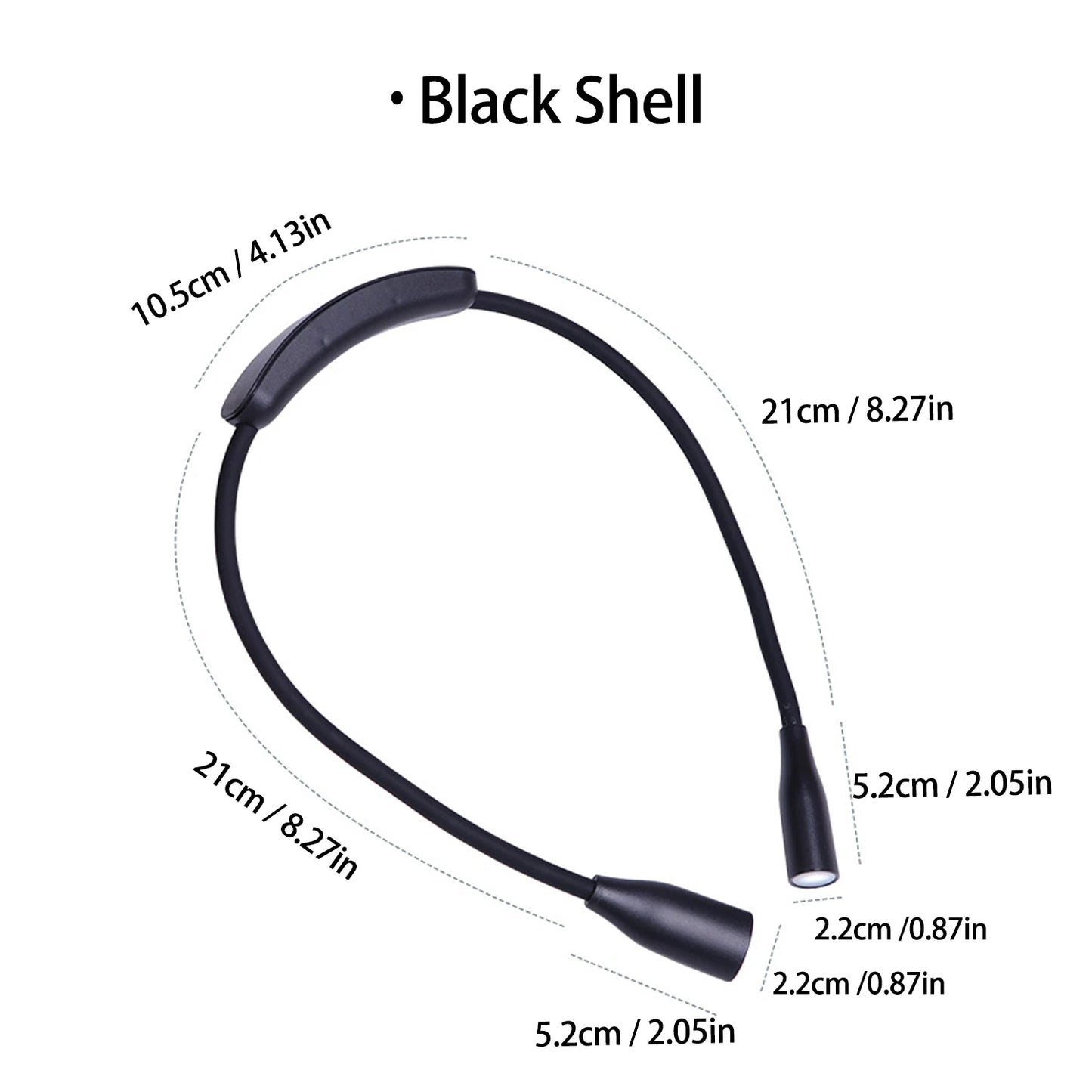 Lampe de Lecture à 4 LED Rechargeable USB