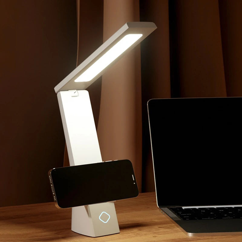 Lampe de bureau LED pliable rechargeable