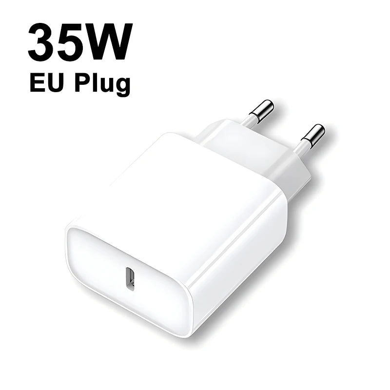 Chargeur rapide USB-C 35W prise européenne
