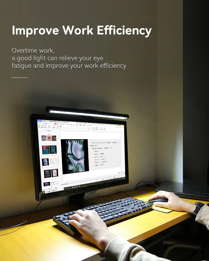 Barre lumineuse LED RGB pour écran