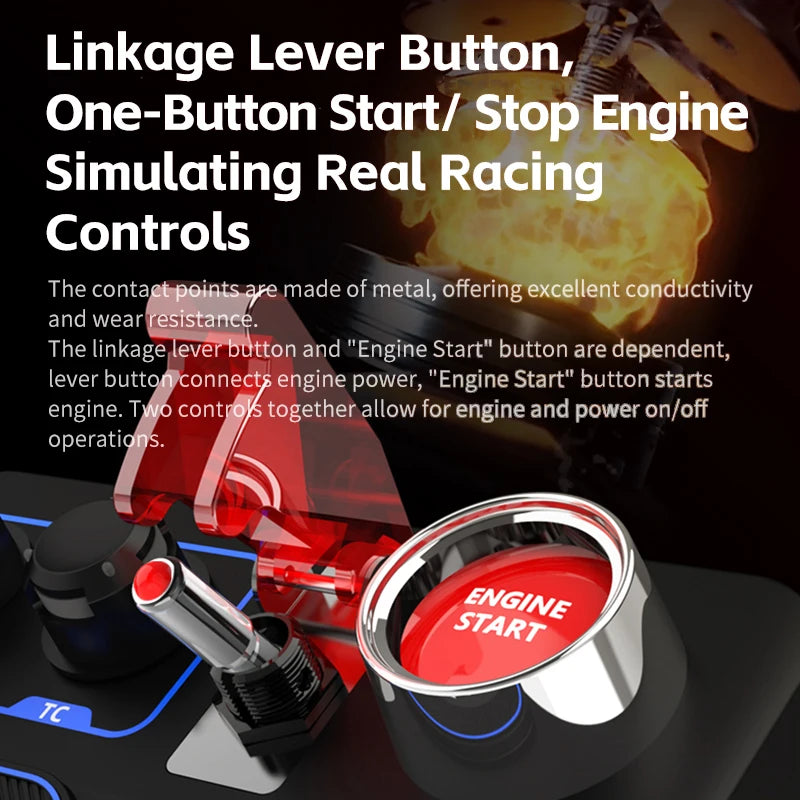 Boîtier de Commande Sim Racing PXN CB1 – PC