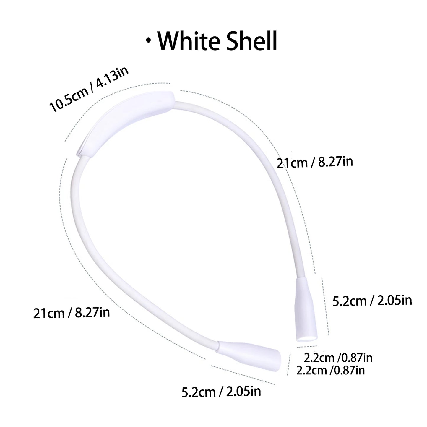 Lampe de Lecture à 4 LED Rechargeable USB