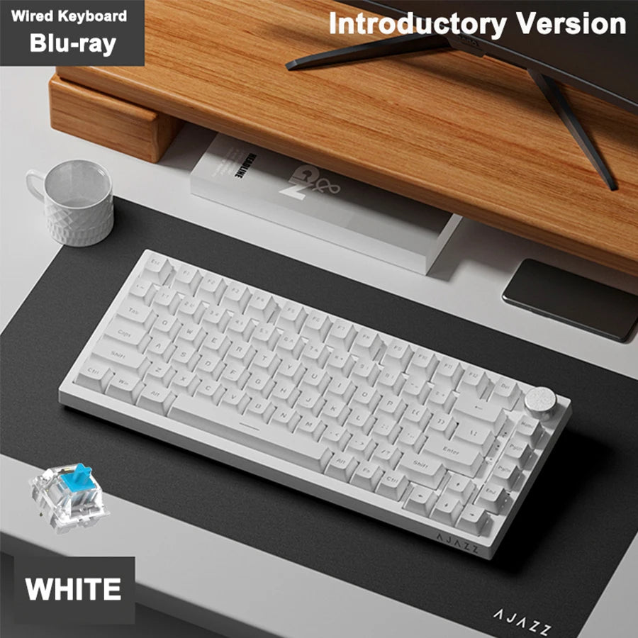 Clavier mécanique compact avec molette de volume