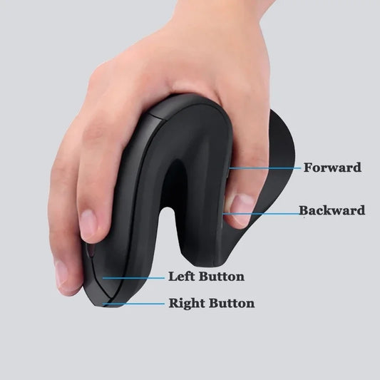 Souris ergonomique verticale sans fil – DPI réglable