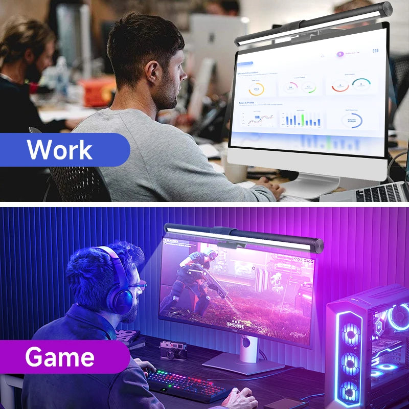 Barre lumineuse LED RGB pour écran