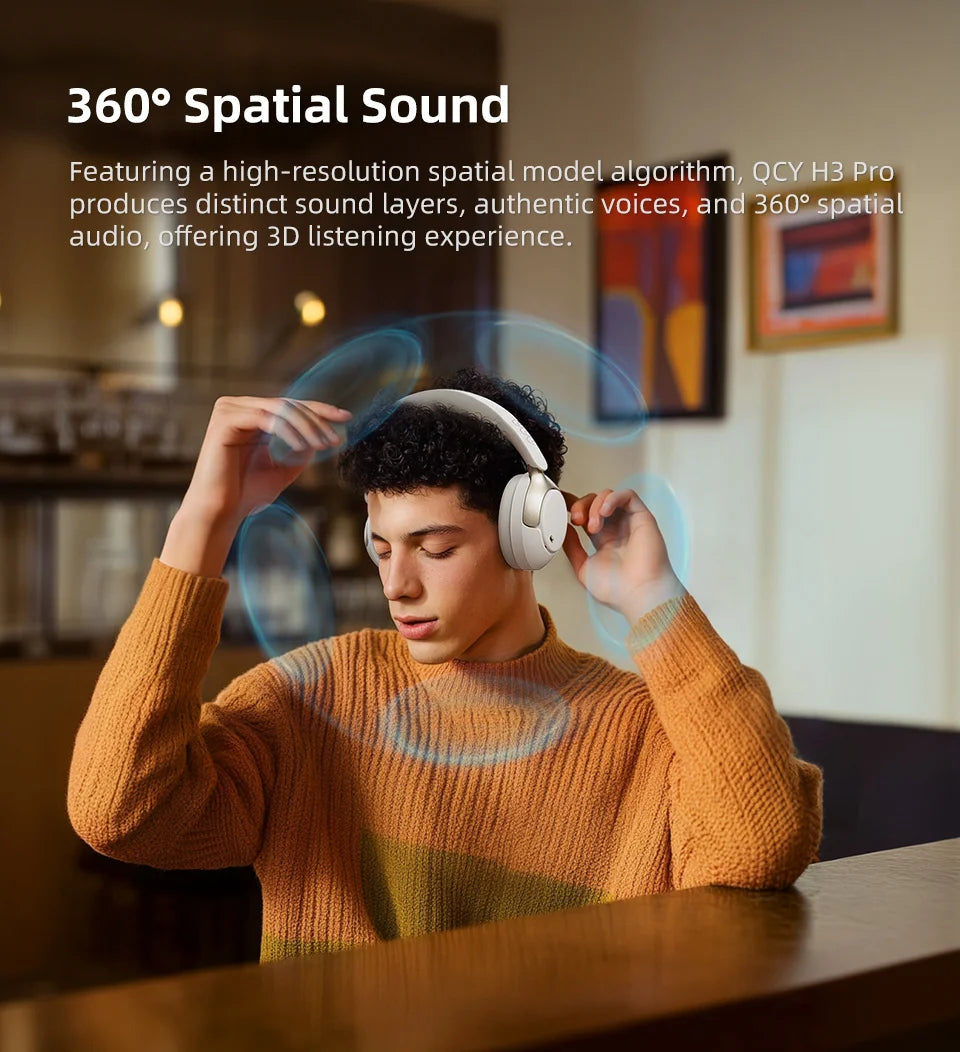 Casque sans fil à réduction de bruit active (ANC)