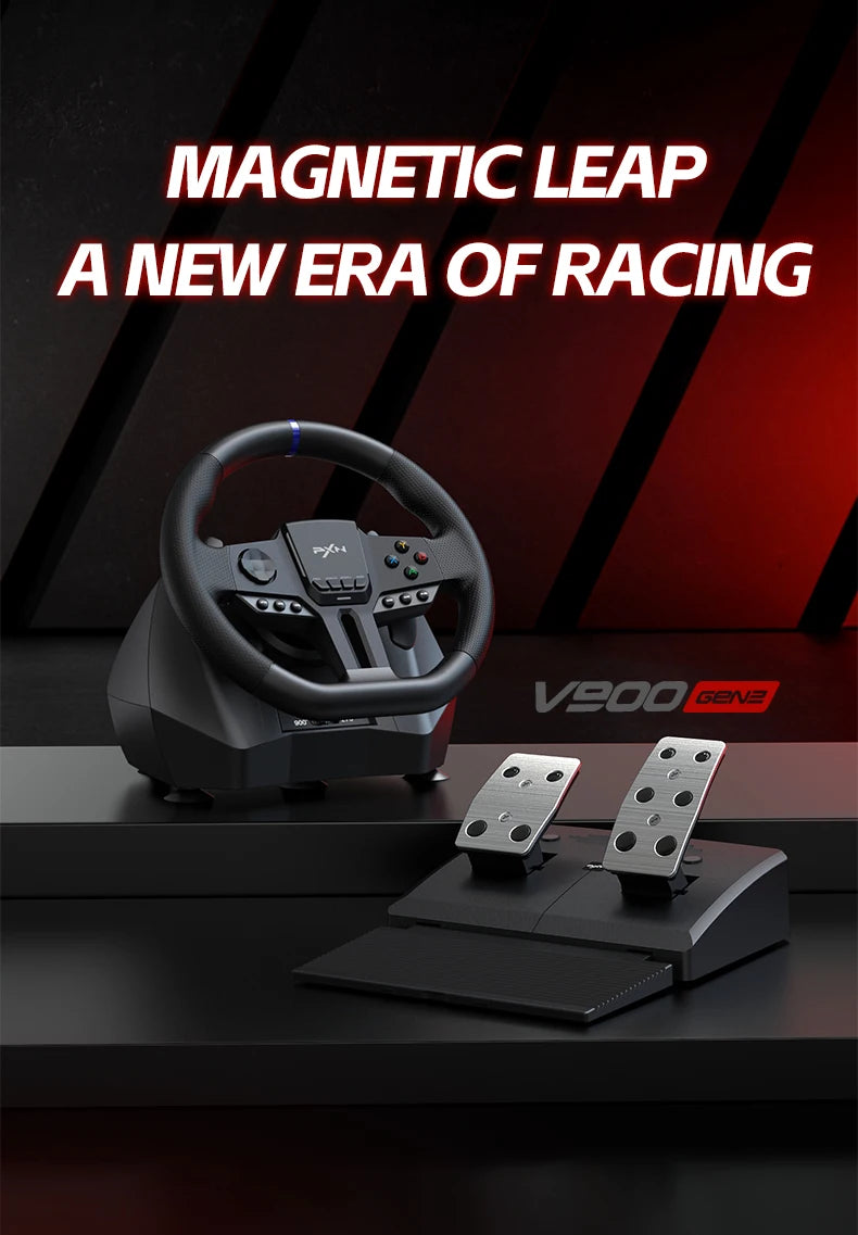 Volant Sim Racing PXN V900 Gen2 – PC & Consoles