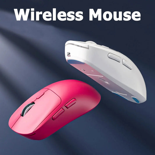 Souris sans fil rechargeable ergonomique silencieuse