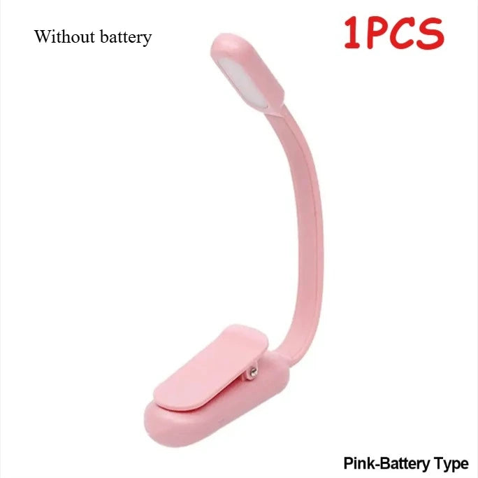 Lampe de lecture LED rechargeable à pince