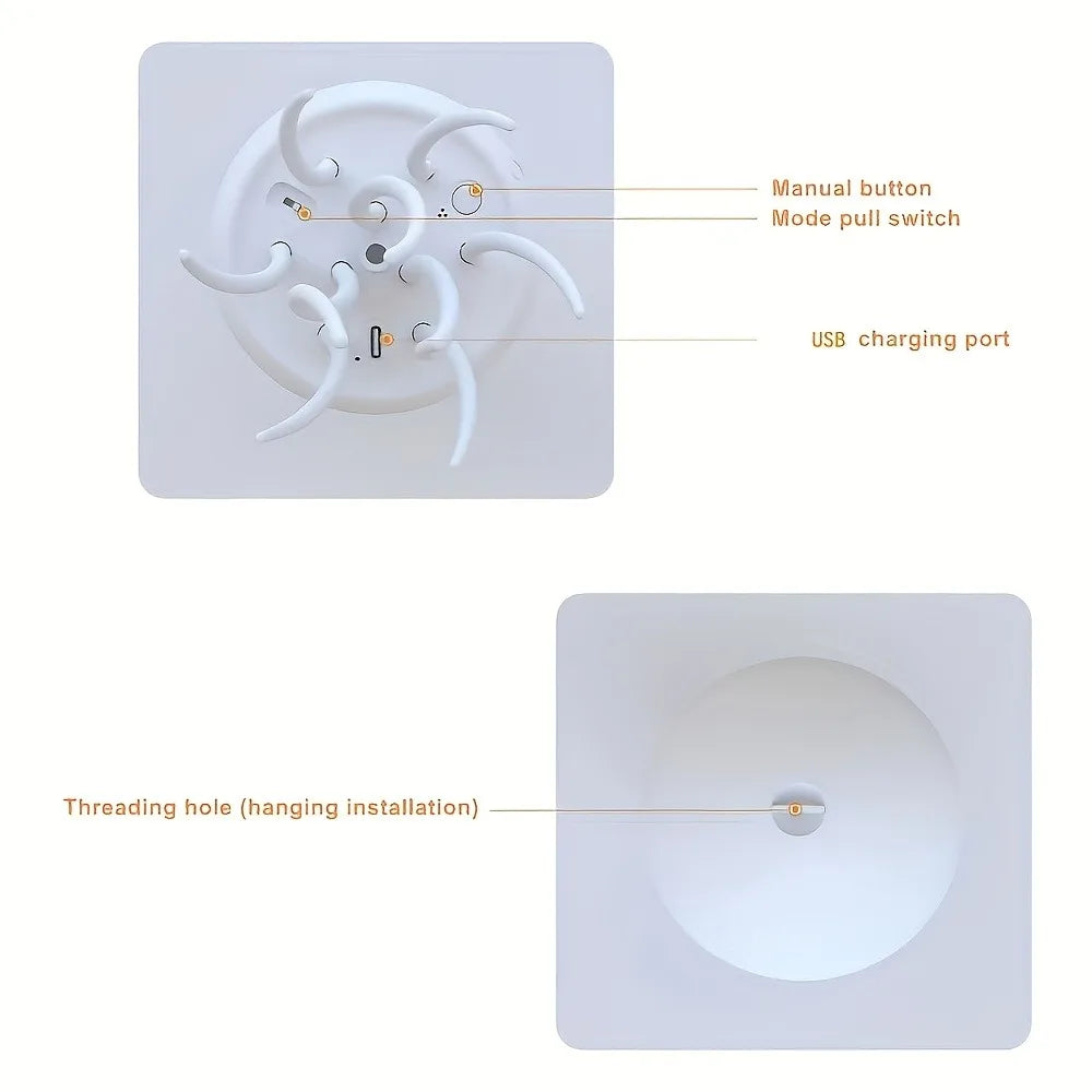 Veilleuse méduse LED RGB – Ambiance relaxante & musicale