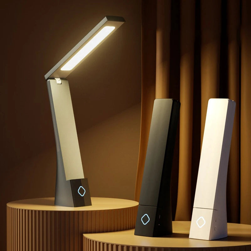 Lampe de bureau LED pliable rechargeable